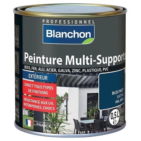 Peinture extérieure et intérieure fer gris anthracite brillant Tolllens 2L