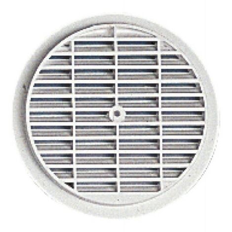 Grille de ventilation ronde 1B163 NICOLL diamètre 175 mm