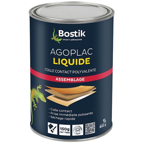 Colle contact AGOPLAC liquide bidon de 1 litre