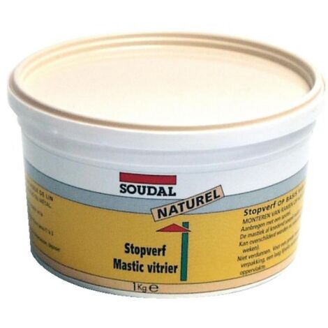 MASTIC NATUREL (beige) BOITE PLASTIQUE 1 KG