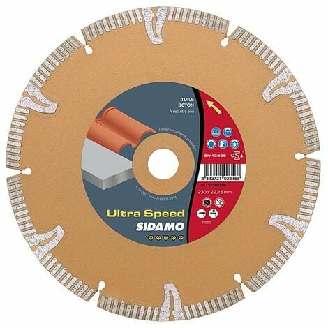 Disque Diamant à Concrétion - Bois PVC Cuivre Plâtre Fibro Stratifié Clou  Époxy Fibre de Verre - Lame à Tronçonner - Ø 125mm - Al 22,23mm - DIAMWOOD