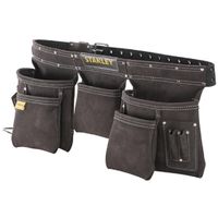 Porte-outils cuir double ceinture