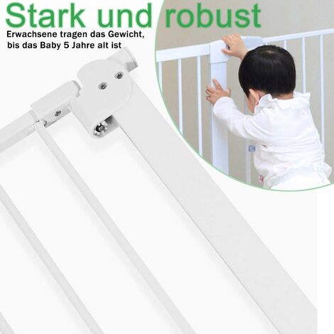 Barrière de Sécurité pour Bébés et Chiens 180*75cm barrière de securité  Escalier Barrière Sécurité Enfant sans Percage