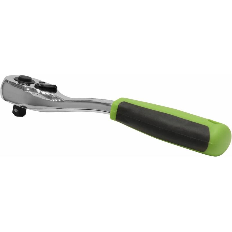Sealey 1/4""Sq Drive Ratchet Wrench Offset 72 Tooth Length 150mm S01203