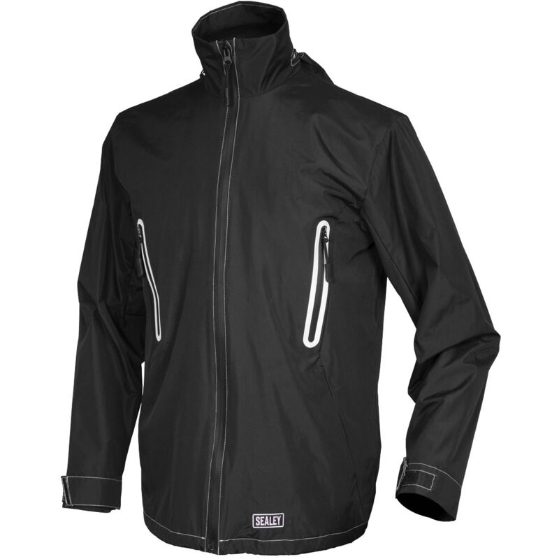 Sealey Heated Rain Jacket 5V - 50"" Chest X-Large WPHJ04