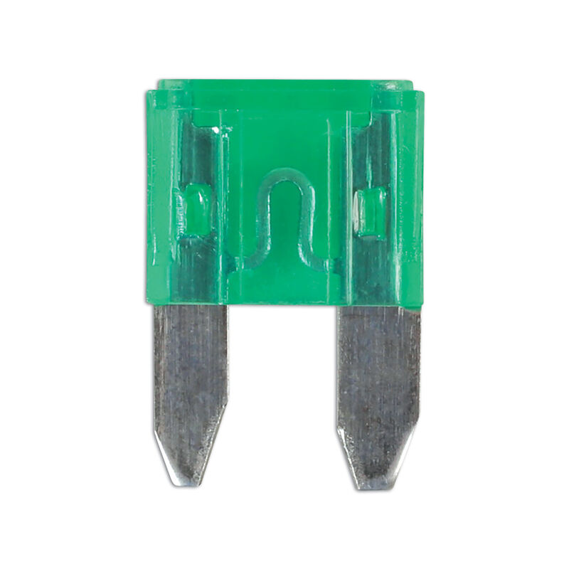 Connect Mini Blade Fuses 30a, Green 25pc 30432