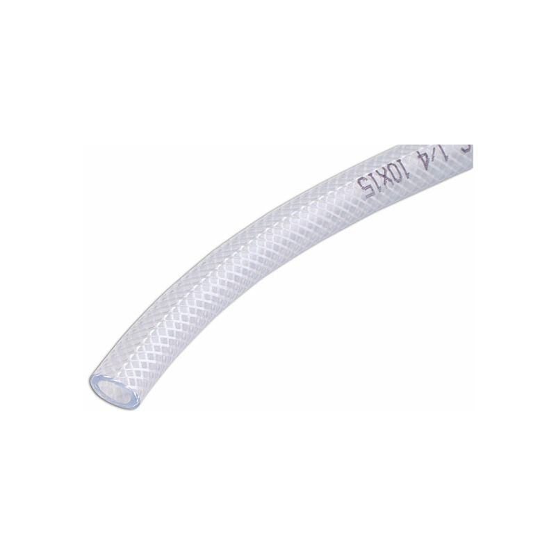 Connect Clear PVC Braided Tubing 8mm ID 30m 30885