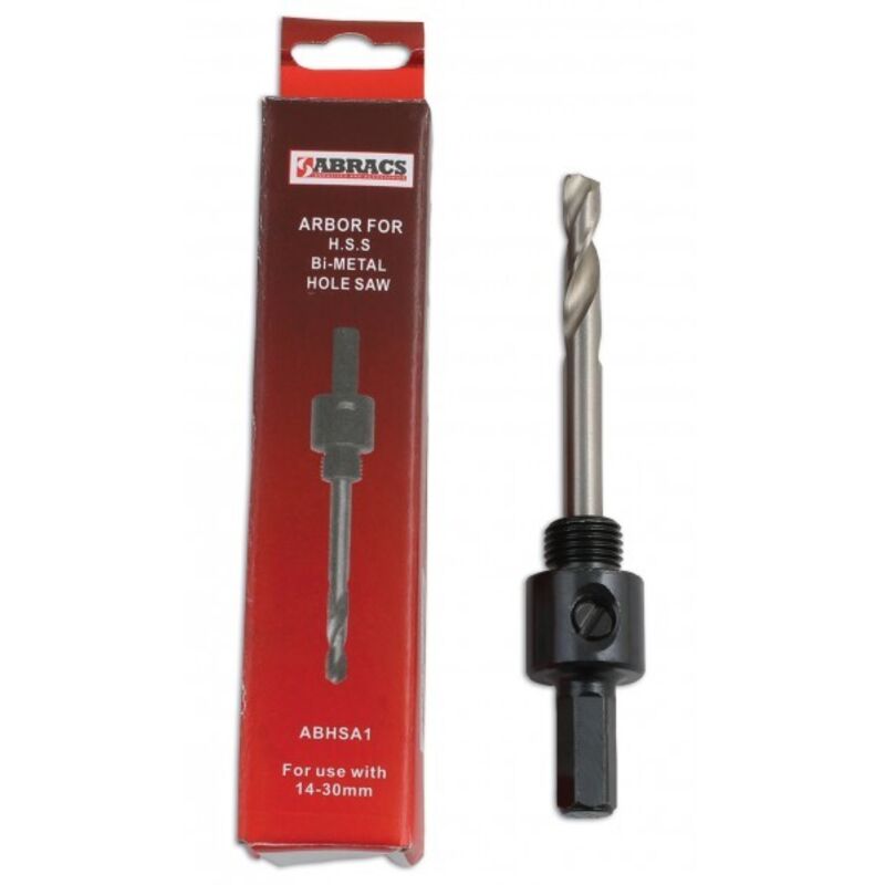 Abracs Hole Saw Arbour to suit 14mm30mm Hole Saws by Connect 32217