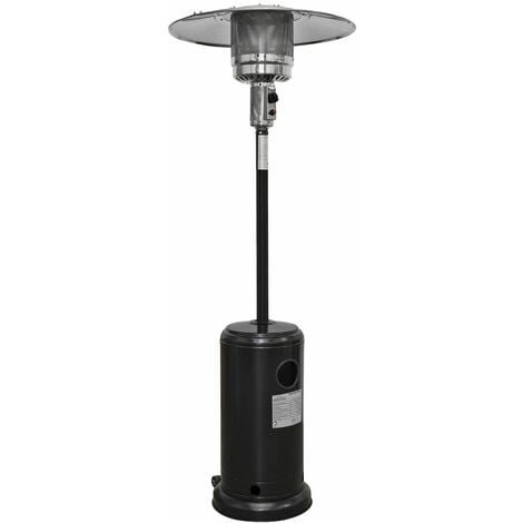 Sealey Dellonda Gas Patio Heater 13kW Commercial & Domestic Use Black DG1