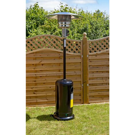 Sealey Dellonda Gas Patio Heater 13kW Commercial & Domestic Use Black DG1