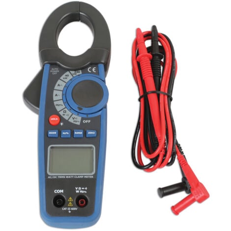 Laser Tools AC/DC Digital Clamp Meter CAT III 1000A 6552