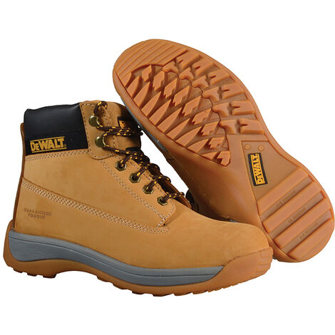 DEWALT Apprentice Hiker Nubuck Boots Wheat UK 8 EUR 42 DEWAPPRENT8
