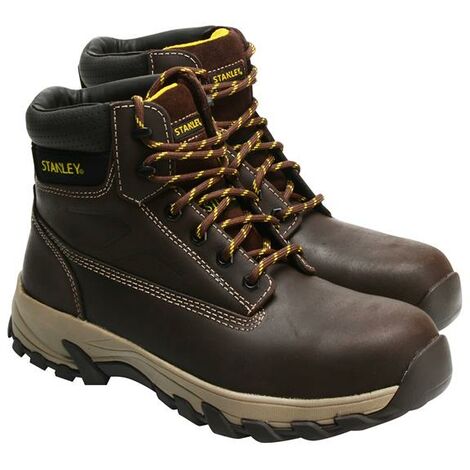 STANLEY® Clothing Tradesman SB-P Safety Boots Brown UK 6 EU 40 STCTRADEBR6