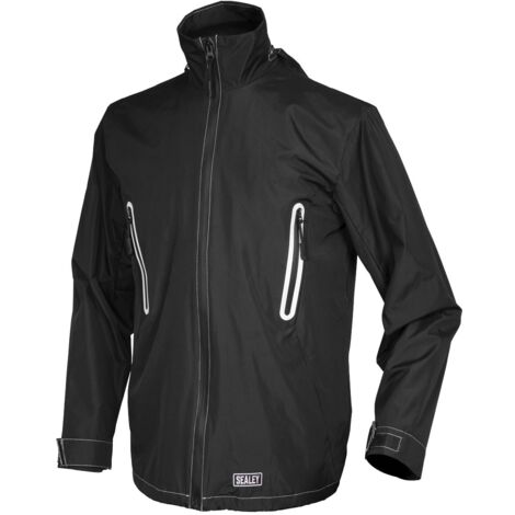Sealey Heated Rain Jacket 5V - 50"" Chest X-Large WPHJ04
