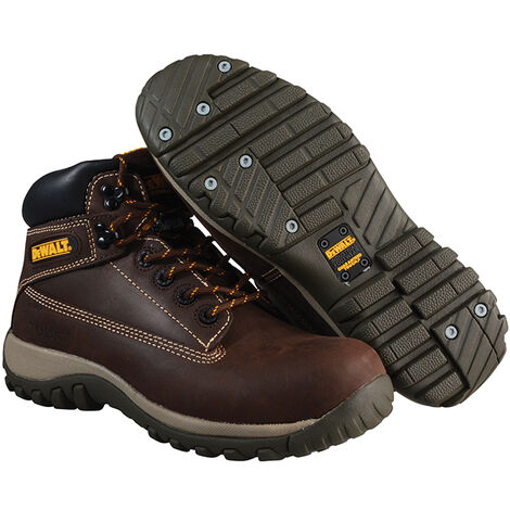 DEWALT Hammer Non Metallic Nubuck Boots Brown UK 11 EUR 46 DEWHAMMERB11