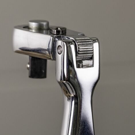 Sealey 1/4"" Drive Micro Flexi Head Ratchet Wrench 72 TOOTH Mirror Finish S01254