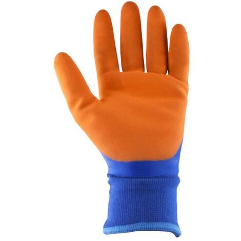 Scan Thermal Waterproof Latex Coated Gloves - XL (Size 10) SCAGLOWPTHXL