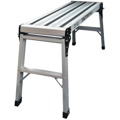 Faithfull Fold Away Step Up Aluminium L100 x H52 x W30cm FAISTEPUP3