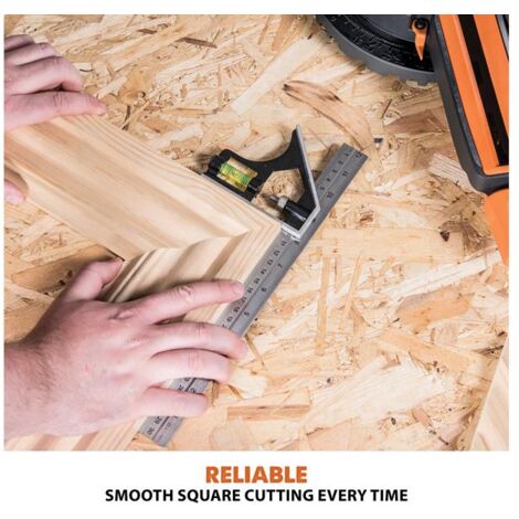 Evolution R185SMS+ 185mm Multi-Material Sliding Mitre Saw 1200W 240V EVLR185SMSP