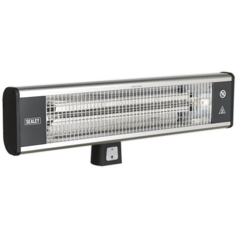 Sealey High Efficiency Carbon Fibre Infrared Wall Heater 1800W/230V IWMH1809R
