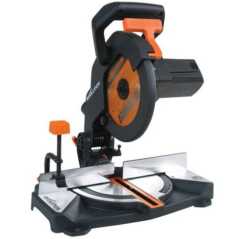 Evolution R210CMS Multi-Purpose Compound Mitre Saw 1200W 240V EVLR210CMS