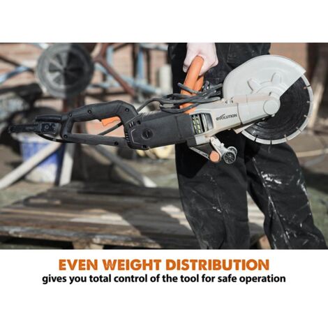 Evolution R230DCT 230mm Disc Cutter + Blade 1600W 110V EVLR230DCTL