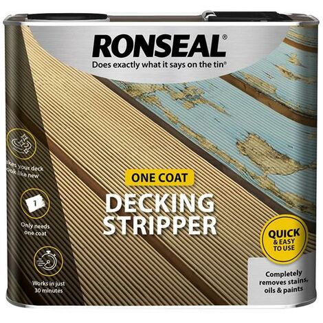 Ronseal Decking Stripper 2.5 litre RSLDS25L30M
