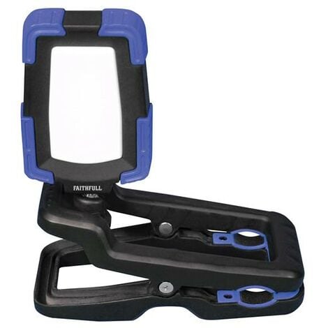 Faithfull Power Plus Rechargeable Clip Light 10W FPPCLIP10R