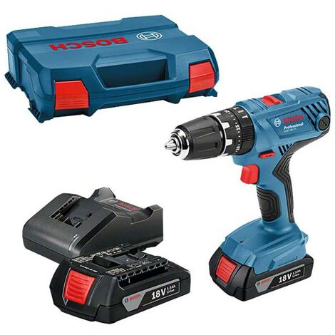 Bosch Combi Drill 18V 2 x 1.5Ah Li-ion GSB 18V-21 Torque 55Nm GSB 18V-21