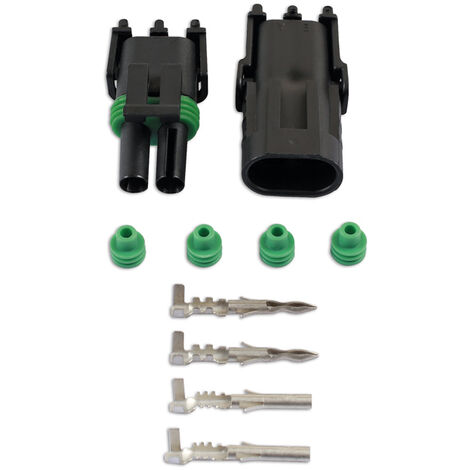 Connect Automotive Electrical Delphi Connector Kit 2 Pin 10pc 37327