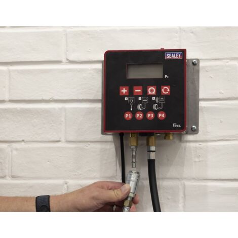 Sealey Qube Digital Tyre Inflator Professional with OPS & Nitrogen Purge SA390