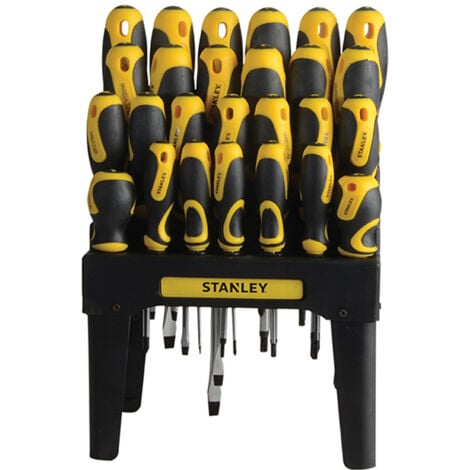STANLEY® 062142 Screwdriver Set in Rack, 26 Piece STA062142