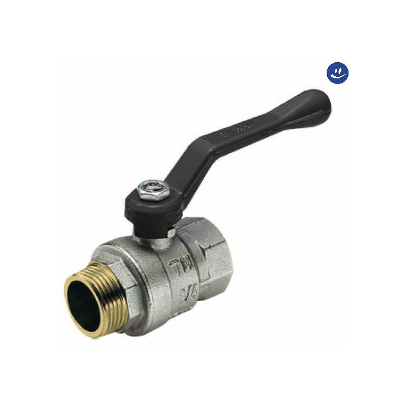 Valvola A Sfera 2" M-F In Ferro Con Leva - RAVANI, Attacchi Maschio-Femmina - 3