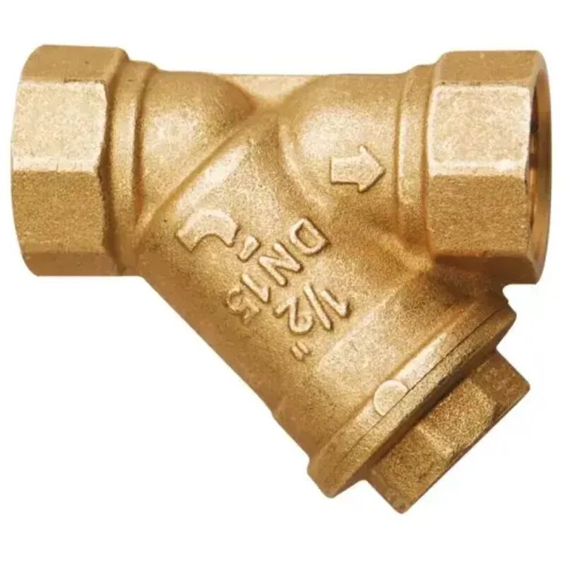 Filtro Ad Y Forma A Y In Ottone 3 Con Tappo D'ispezione ITAP