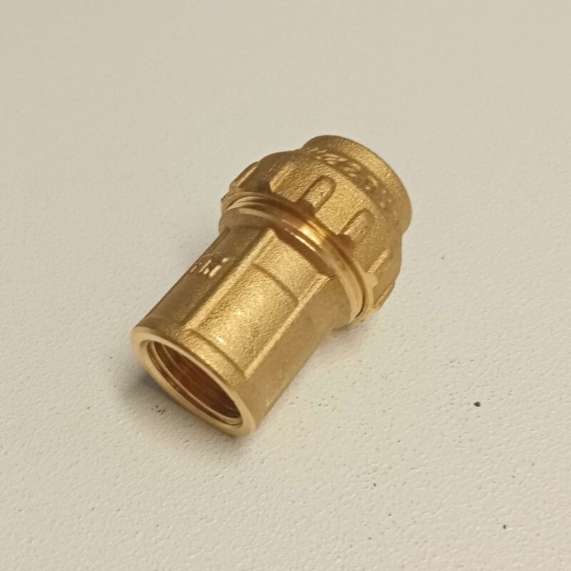 Raccordo A Barra In Ottone Per Tubo - 3/8 Tubo X 3/8 Femmina JIC Svasato Girevole -6 AN (confezione Da 10 Pezzi)