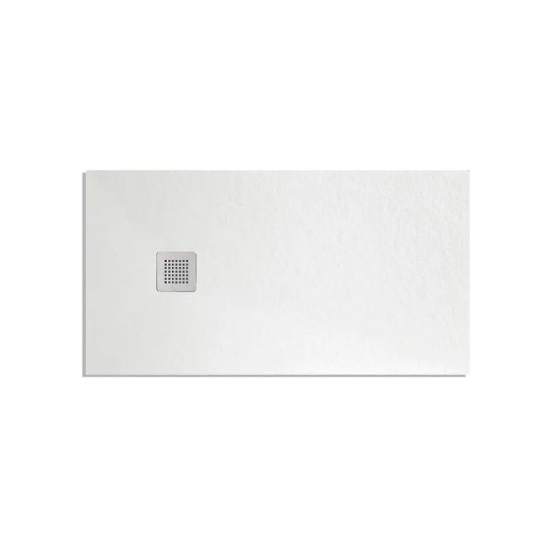 Piatto Doccia bianco 80x120 H2.5 marmoresina - SLIM - Fiora