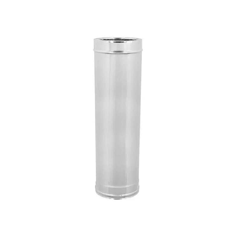 Canna fumaria doppia parete acciaio inox aisi 316 parte interna aisi 304 parte esterna mm 500 ø250 interno - ø300 esterno - sp. 0,5 mm EUROPROFIL