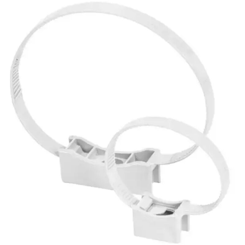 Blocchetto ferma lastra per box Samo new cee RIC1083 - Bianco | Leroy