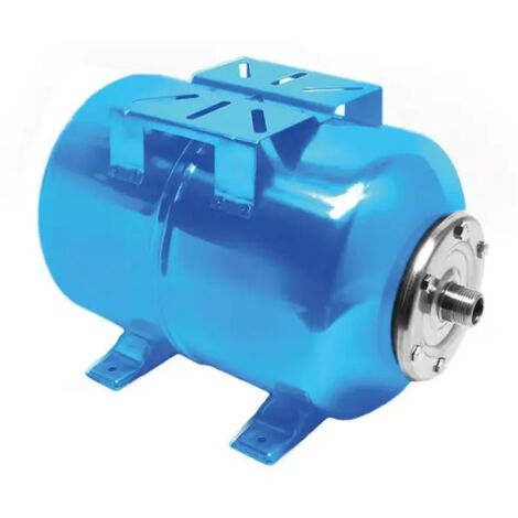 Idrosfera in acciaio verniciato orizzontale con membrana intercambiabile lt 50 - 8 bar AMBRA WATER