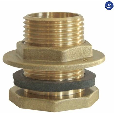Piletta dritta in ottone giallo per cassone serie 1700 1 filetto interno 3/4 RINALDI E PETTINAROLI