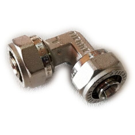 Raccordo curvo intermedio per tubo multistrato modello al-cobrapex ø16 TIEMME