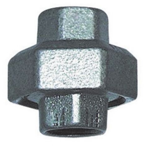 340 bocchettone dir. s.conica f/f ø1" zinc. eo 34005005