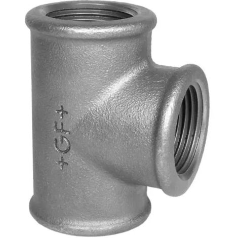 Té uguale Fonte Zincata FFF 33x42
