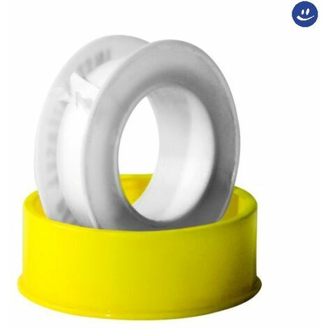 Rotolo nastro teflon in ptfe per gas h= 12 mm x 12 mt
