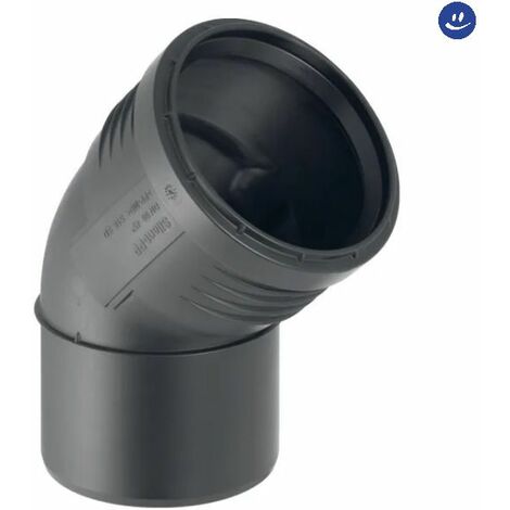 Curva 45° ad innesto in pp con guarnizione serie silent ø110 GEBERIT