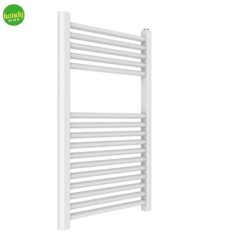 Termoarredo scaldasalviette Elvia Magma 84x50cm int. 45cm 414W Bianco (1/5)