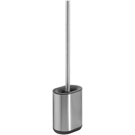 Porta Scopino BGL - In Acciaio Inox Cromato, Con Teste Di Ricambio | Per Bagno - Foto 10