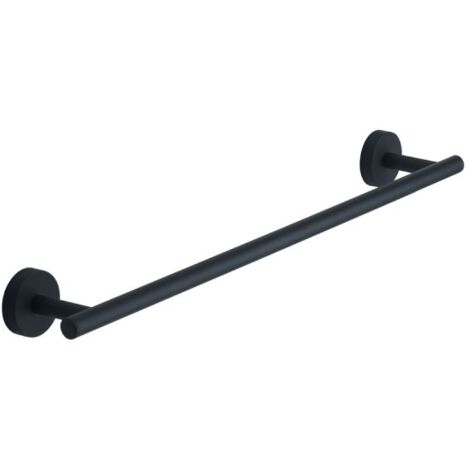 Portasalviette 45 cm in acciaio inox e Cromall 2321-45 Gedy serie EROS Nero Matt