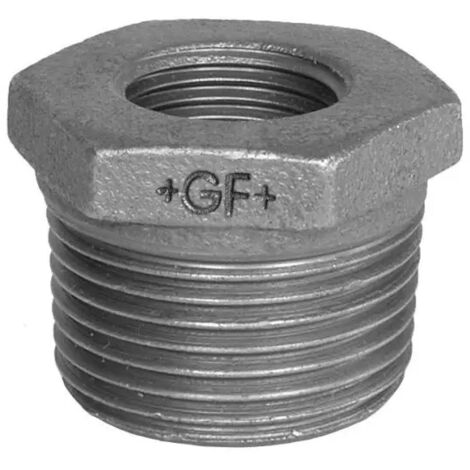 Raccordo ridotto maschio femmina in ghisa malleabile zincato 11/2"x1/2" GEORG FISCHER