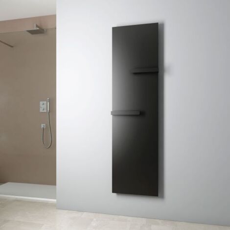 Radiatore termoarredo a pannello antracite modello abbraccio mm 1820x452 - int. 380mm - watt 838 - delta t50. 2859 MAGMA